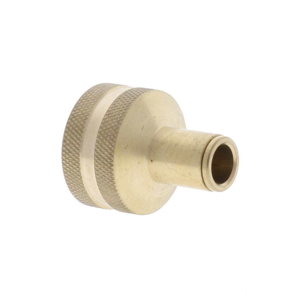 Orbit 3/8" brass sliplok mist hose adapter