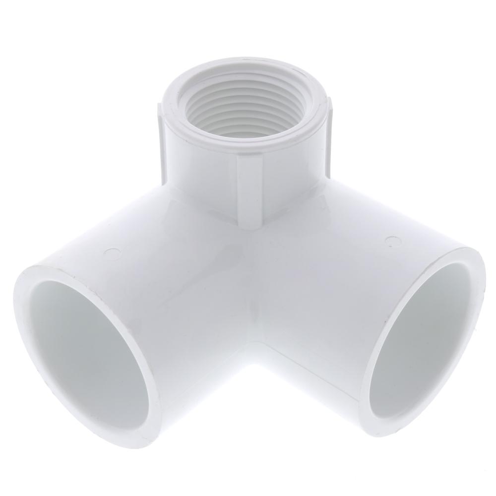 Schedule Pvc Way Elbow Adapter Slip X Slip X Fpt