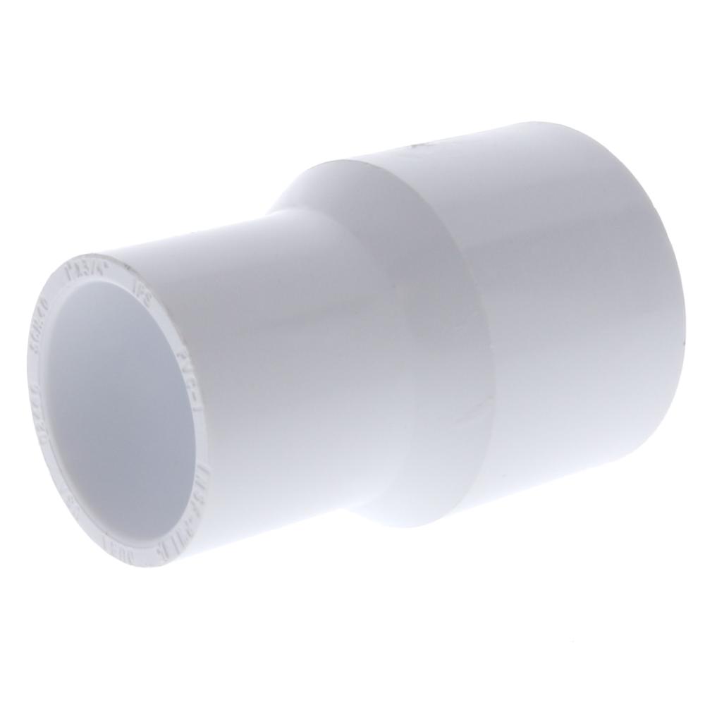 Schedule 40 pvc slip reducing coupling - slip size : 1