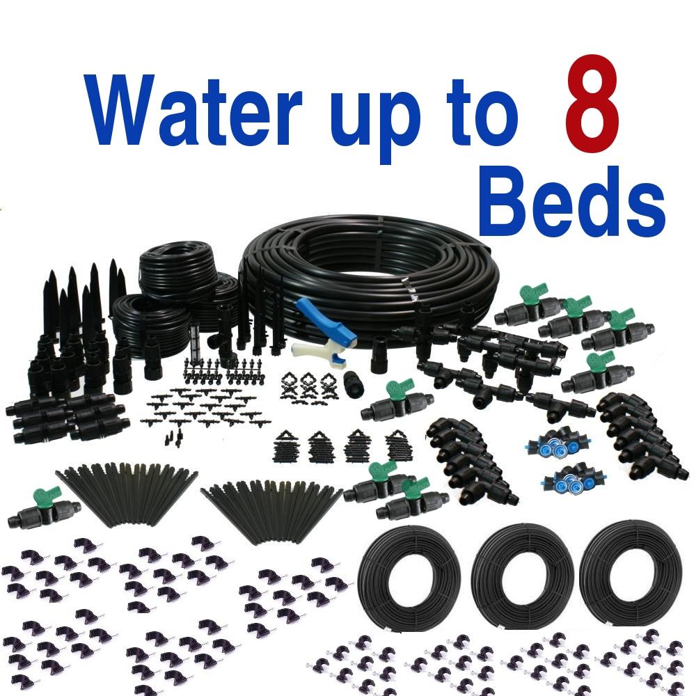 Premium Drip Irrigation Kit For Raised Bed Gardening