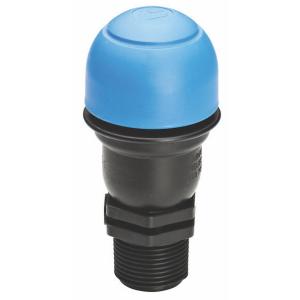 Kinetic Air Vent and Vacuum Relief Valve by Irritec-Size:1" MPT-w/Pressure Check 