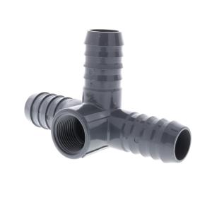 Barb Tubing x FPT Tee Adapter-Barb Size:1"-FPT Size:1" 