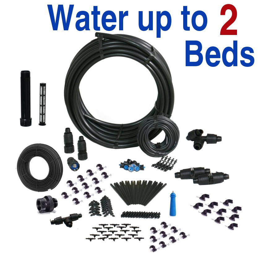 Basic Drip Irrigation Kit for Raised Bed Gardening