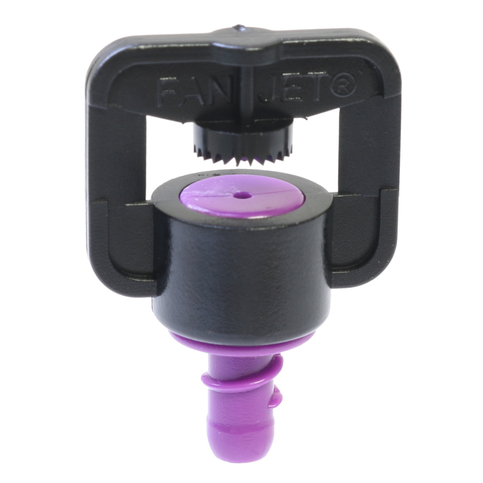 Rectangular Spray Pattern Fan-Jet Microsprinkler - Spray Pattern : Rectangular - Trajectory ...